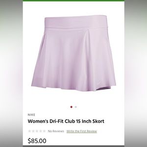 Nike skort